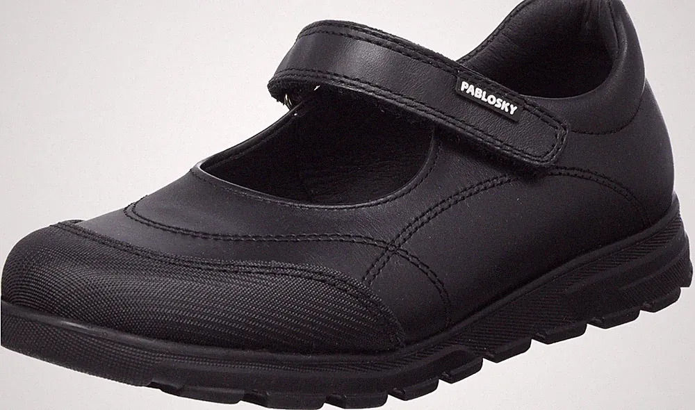 334210 UnisexKinder Sneakers, Schwarz Negro Negro, 34 EU