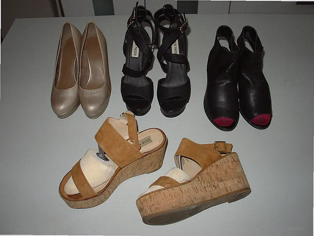 4 Paar Marken Damen Leder Schuhpaket Gr. 37 von STEVE MADDEN und TAMARIS