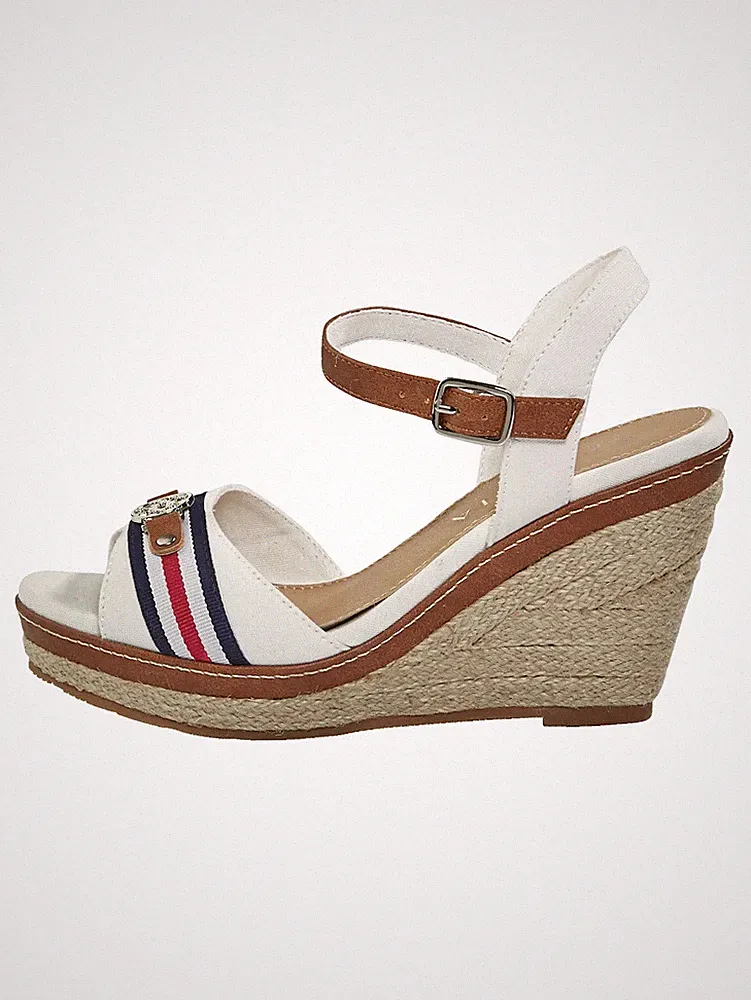 41 7,5 Liva Loop Sandaletten Keilsandalette Plateau Wedges Weite G