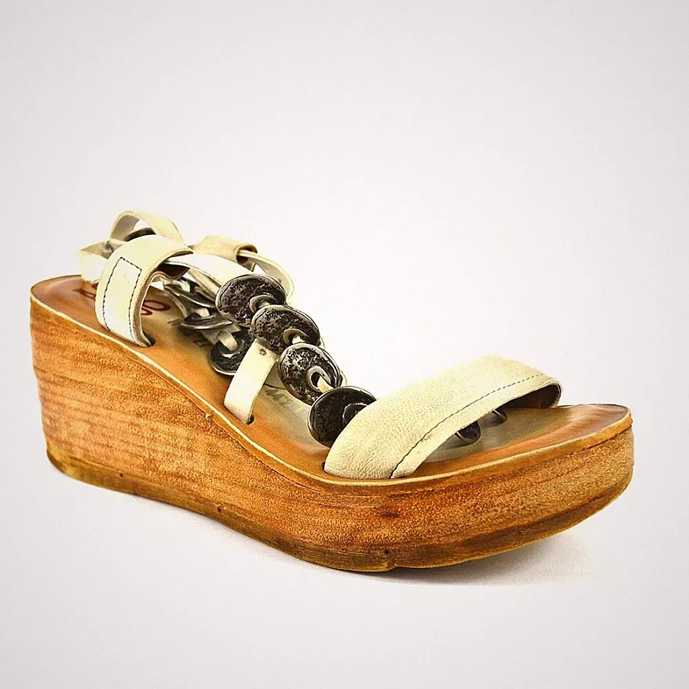 A.S.98 Keilsandale Keilabsatz Damen Sandalen