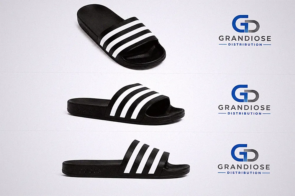 Adidas Adilette Aqua Herren schwarz - bequeme Poolschuhe - mehrere