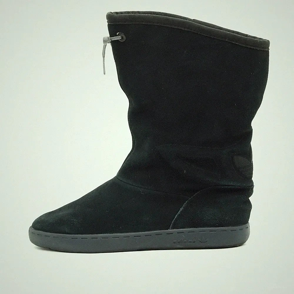 adidas Damen G63067 Stiefel schwarz Wildleder Mittel Originals EU 39 1/3