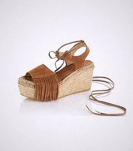 Alba Moda Keilsandalette Sandalen Plateau Damen Schuhe Leder Gr. 39 / 6