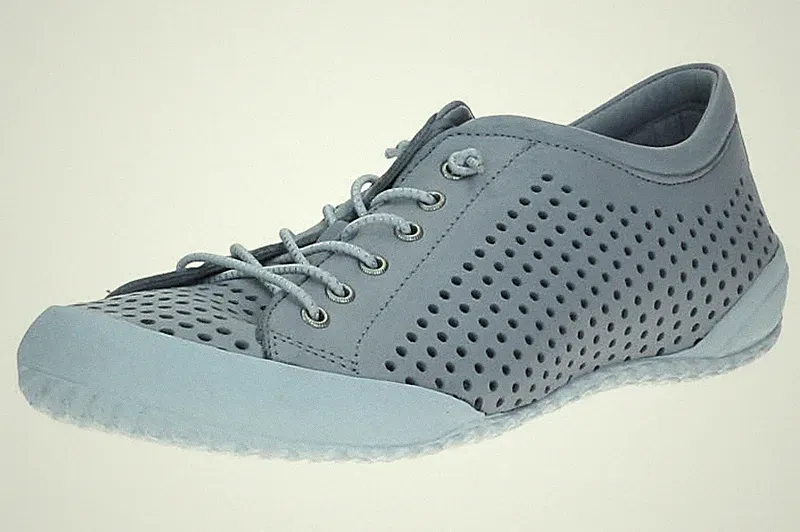 Andrea Conti Damen Sneaker 0345767 1873 Seidengrau Grau