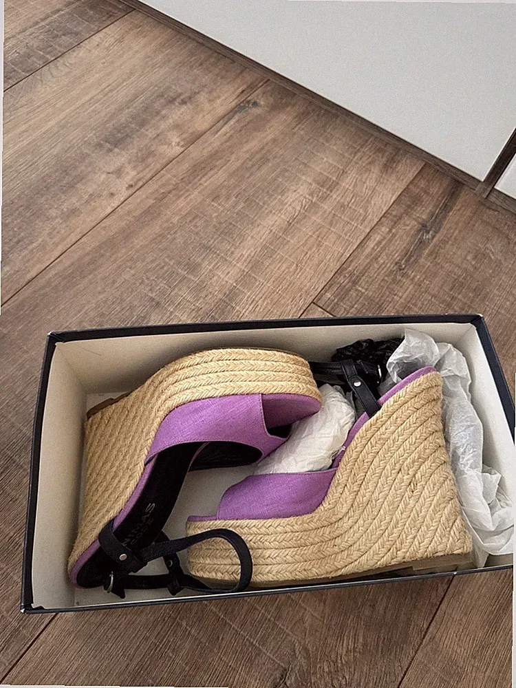 Animas Code - High Heel Sandalette - Lila Gr.38 Wie Neu
