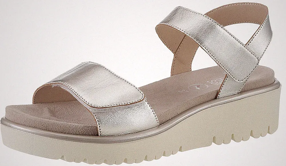 ARA BILBAO Keilsandalette Sandale, Keilabsatz, Klett, Weite G (weit) , Gr. 41