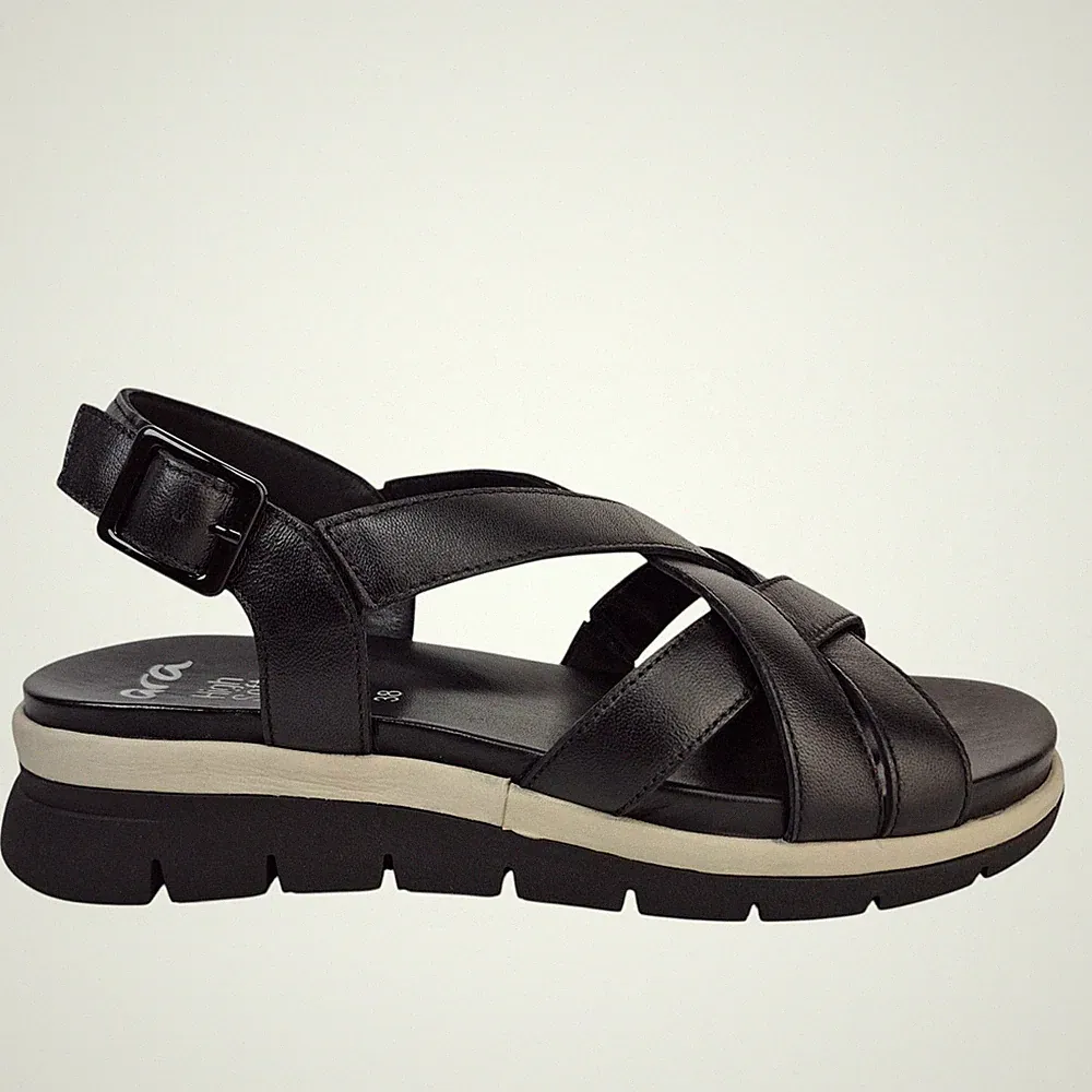 Ara CAMBRIDGE Sandale Schwarz
