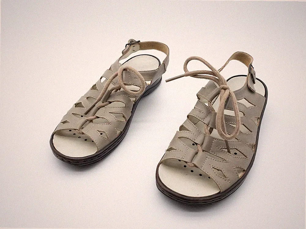 ara Damen Sandale Sandalette Halbschuh Freizeitschuh beige Gr 40 EU Art 19340-56
