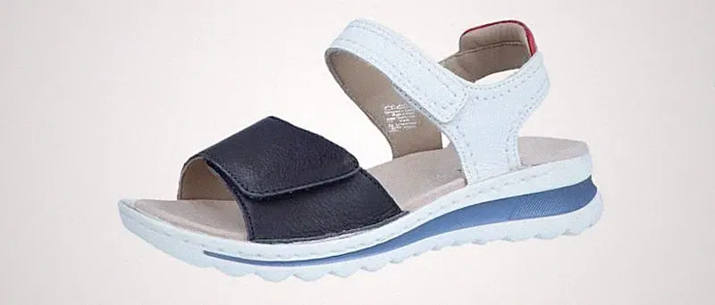ara Damen Sandale Tampa -S 2.0 BLAU,WEISS,ROT (Blau) 12-47207-05