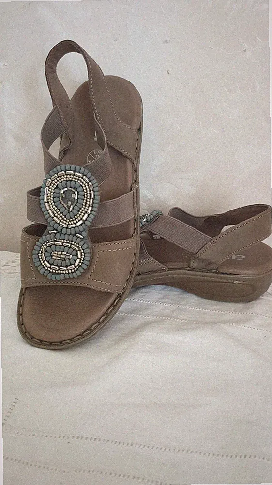 ARA Damen Sandalen Echt Leder Wildleder Gr.4,5 (37) NP: 79,90€