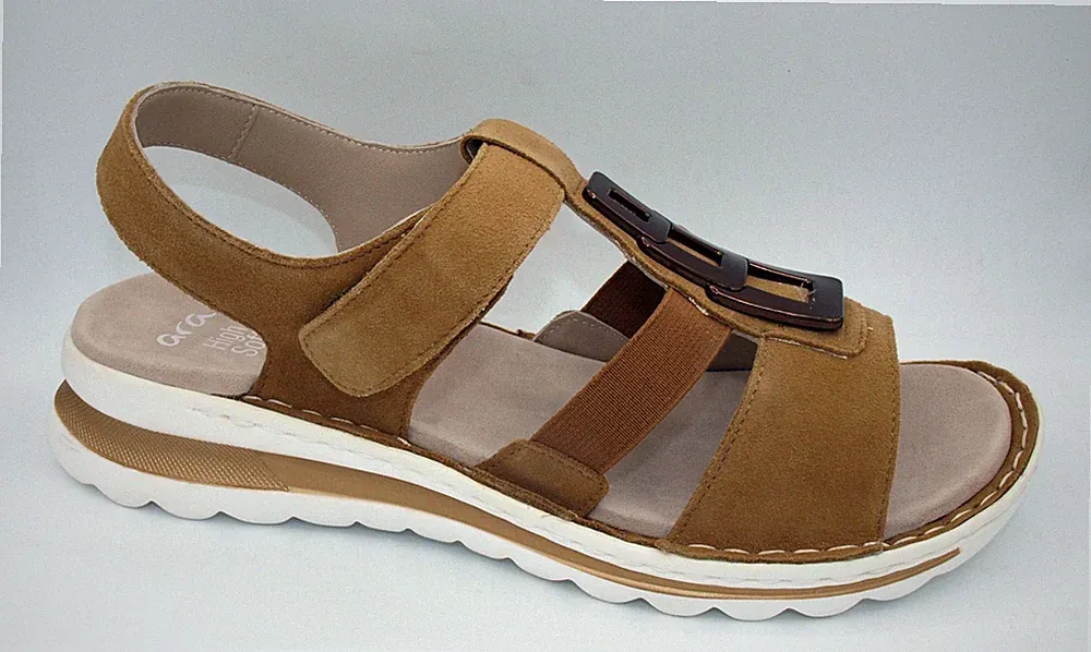 Ara Damenschuhe Sandalen Keilabsatz Sandaletten Klettverschluss 39 41 Neu 3826