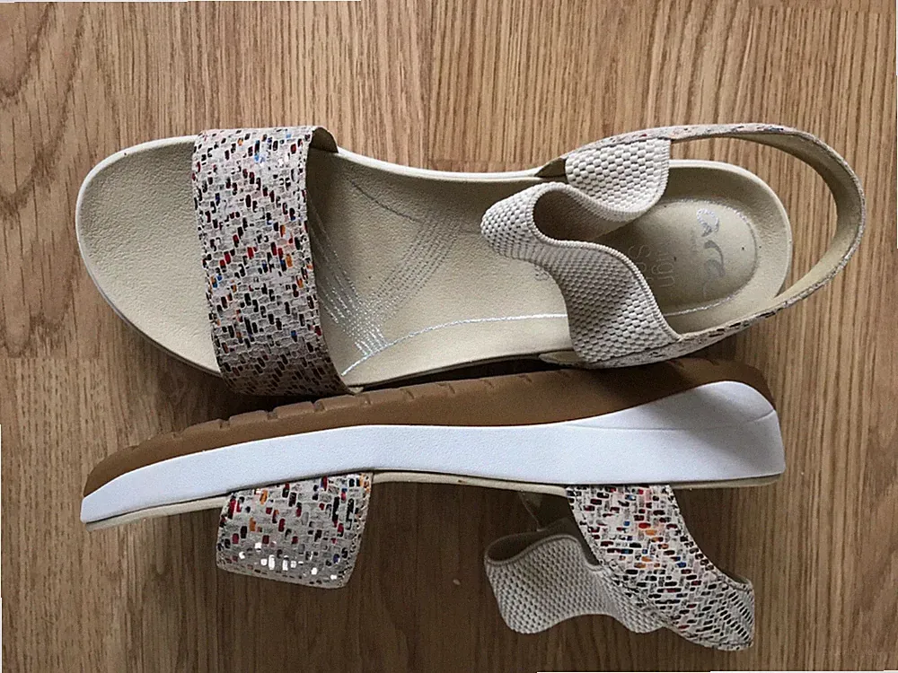 Ara Leder Sandalen Gr.39*Neu*Schlüpf/Slip Inn Sommer Schuhe*High Soft