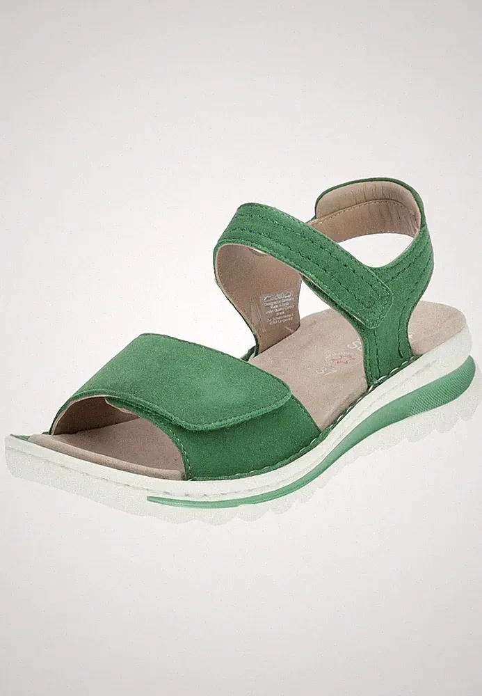 ara Sandalen Veloursleder Klettverschluss NEU - A-Ware