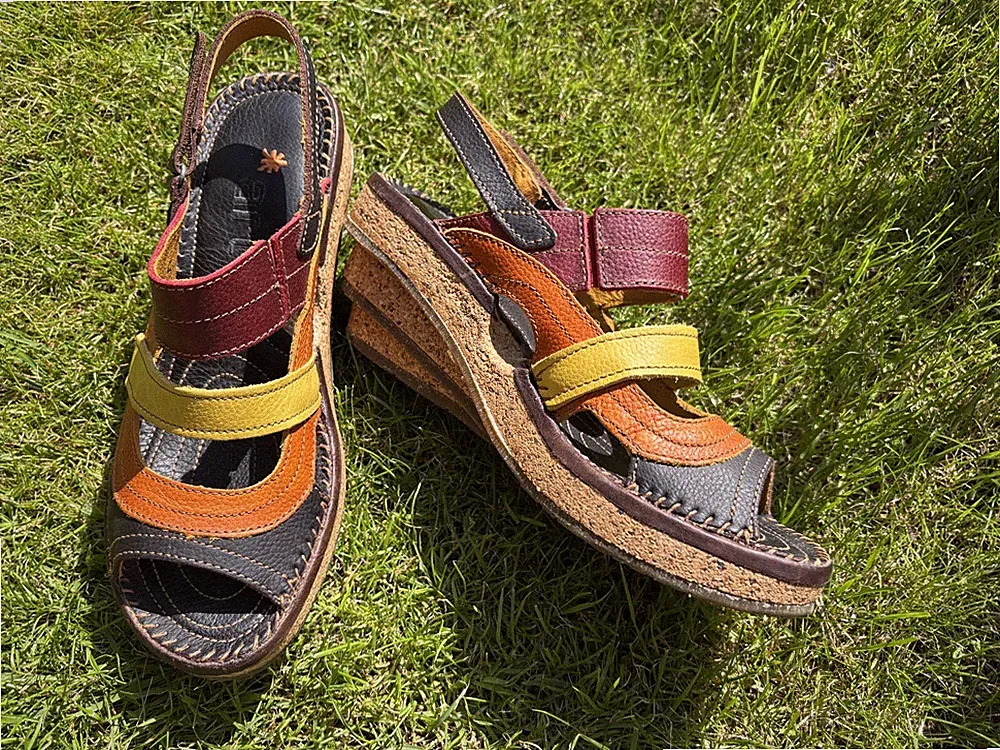 Multi Plateausandalette