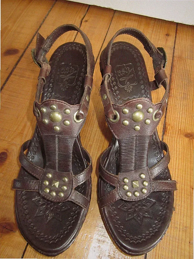Ash Wedges, Sandaletten, Plateau-Sandale, braun, Gr. 38