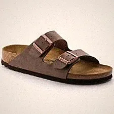 Birkenstock 0151183 Arizona Narrow Fit Mocca Slipper Arizona zwei Schnallen