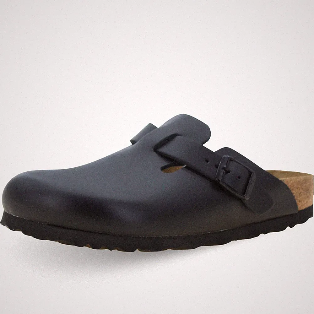 Birkenstock Boston Schuhe Naturleder 0060193 Schwarz