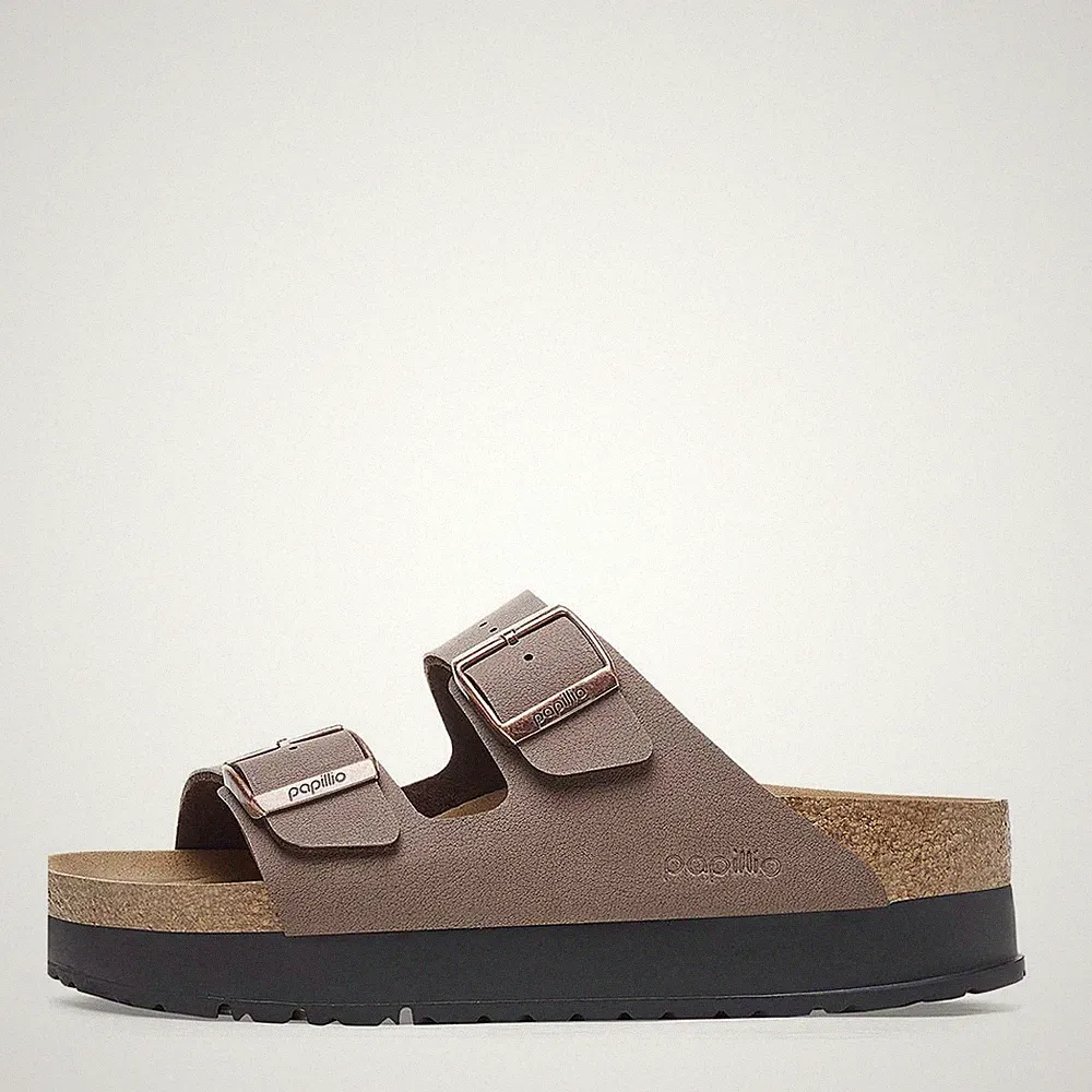 BIRKENSTOCK DAMEN SANDALE ARIZONA PLATFORM MOCCA 1027417