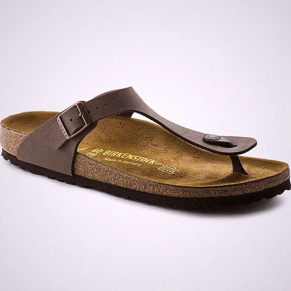 Birkenstock Gizeh 043751 Herren Zehentrenner Mocca Man Herren Slipper Regular Fit