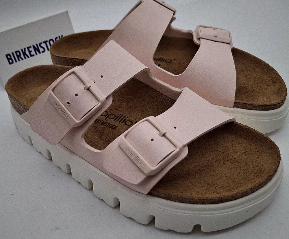 Birkenstock Papillio Chunky Pale Rose Plateau Arizona - UK 7 EUR 40 schmal