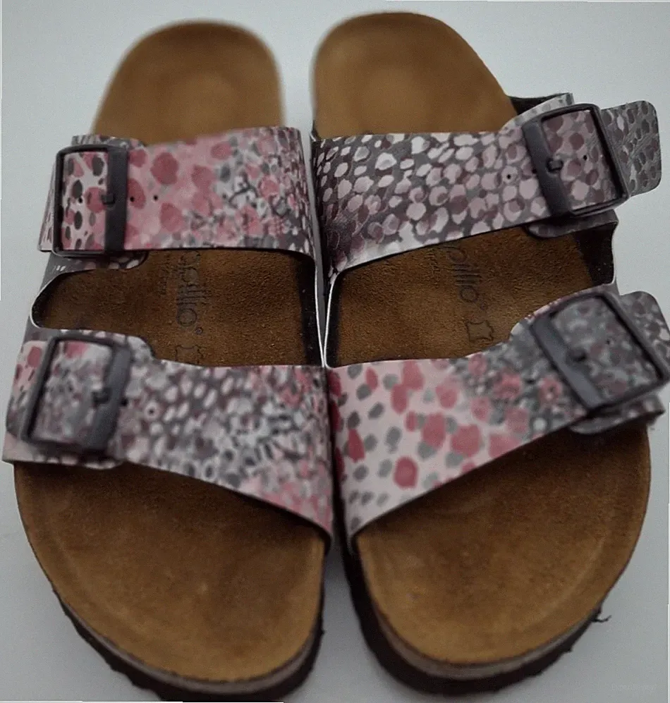 Birkenstock Papillio Mehrfarbig Plateau Arizona - UK 7 EUR 40 Schmal