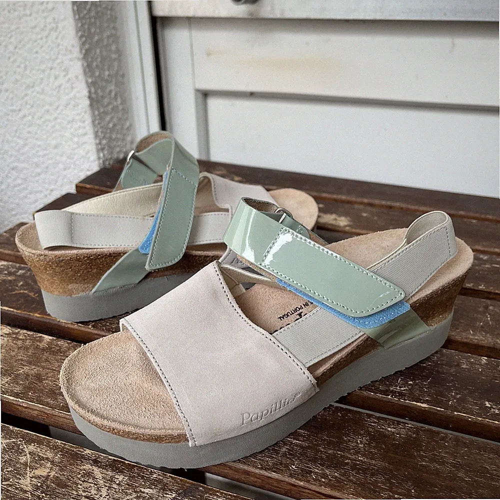 BIRKENSTOCK/ PAPILLIO Sandalen Gr-37, Keilabsatz 5,7cm Neu Sonstige