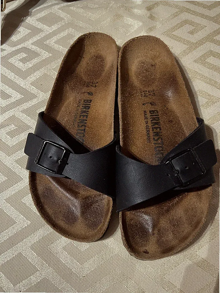 Birkenstock Sandalen Madrid Sandale Schwarz Gr. 37 EU