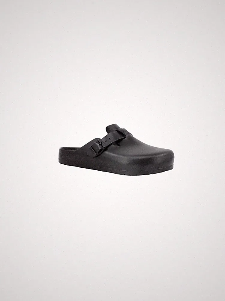 Birkenstock Sandalen Modell Boston EVA Damen, aus Regular Fit, Farbe Schwarz.