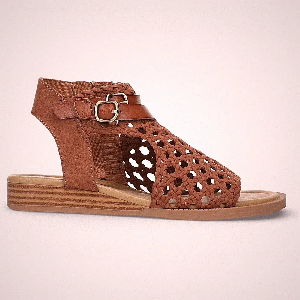 Blowfish Malibu Damen Anuella Geflochtener Mikro Keilabsatz Sommerschuhe