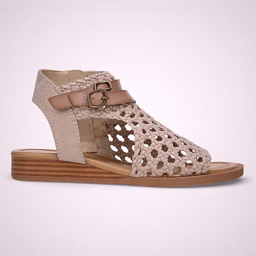 Blowfish Malibu Damen Anuella Geflochtener Mikro Keilabsatz Sommerschuhe