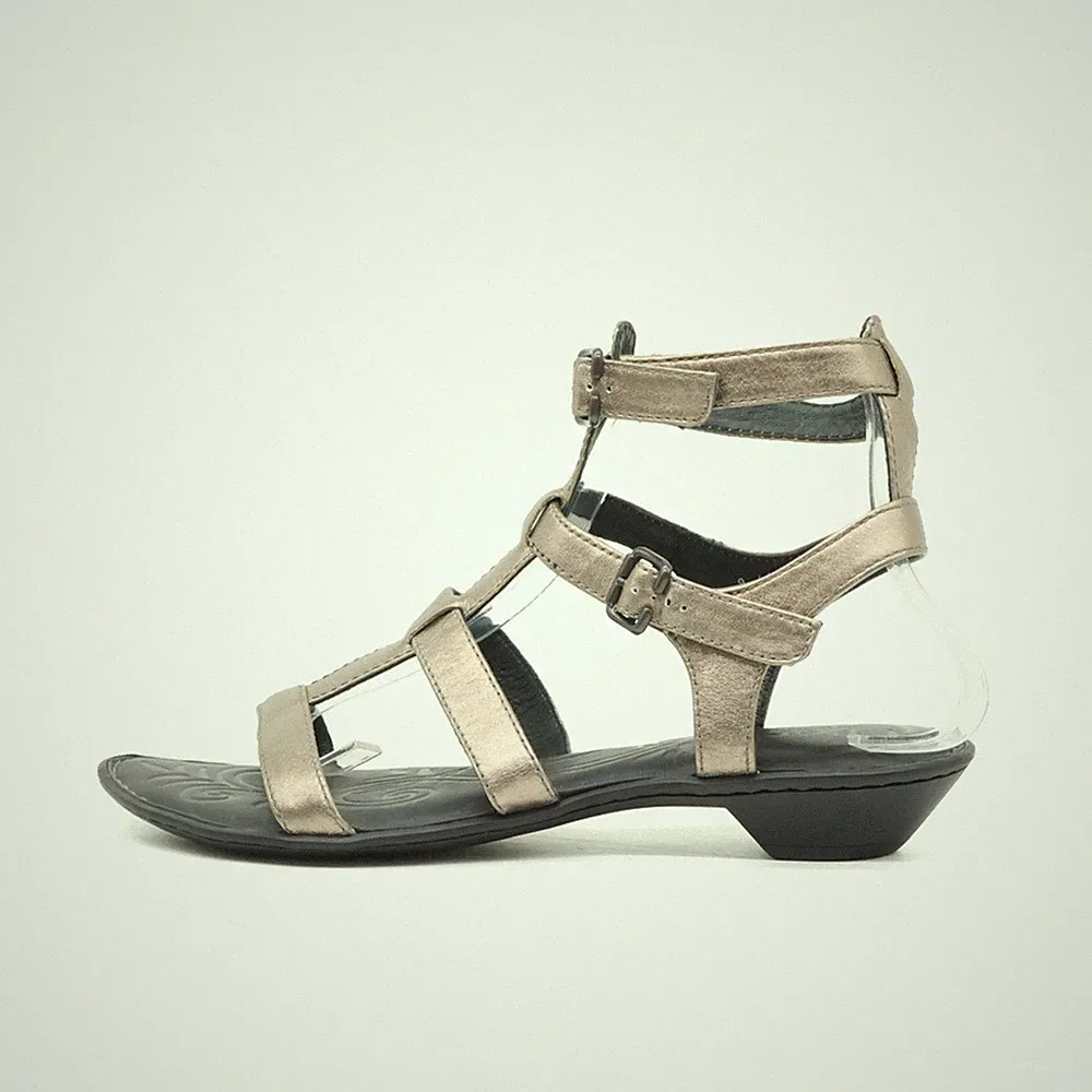 Born Damen Sandalen EU 40.5 W22190 Metallic Verstellbare Riemen Originals