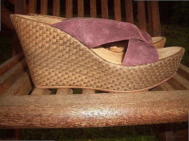 Brian Cress by Campanile Keilabsatz Sandalen Nr.38