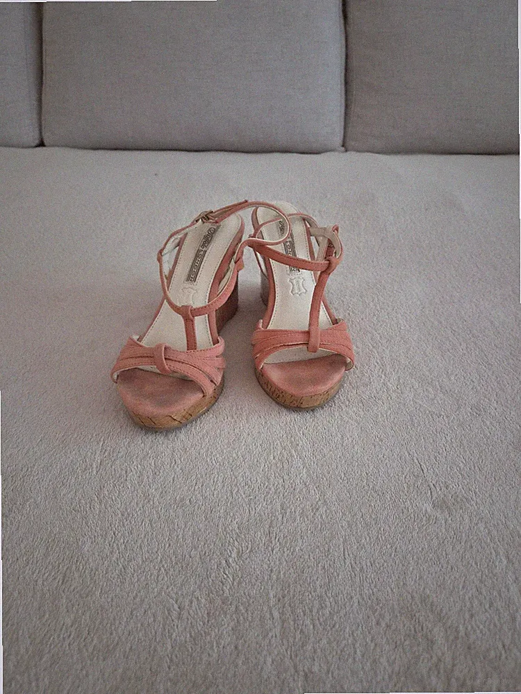 Buffalo Sandalen mit Keilabsatz Gr. 37