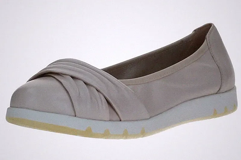 Caprice Damen Ballerinas 9-22118-44 170 Offwhite Nappa Elfenbein
