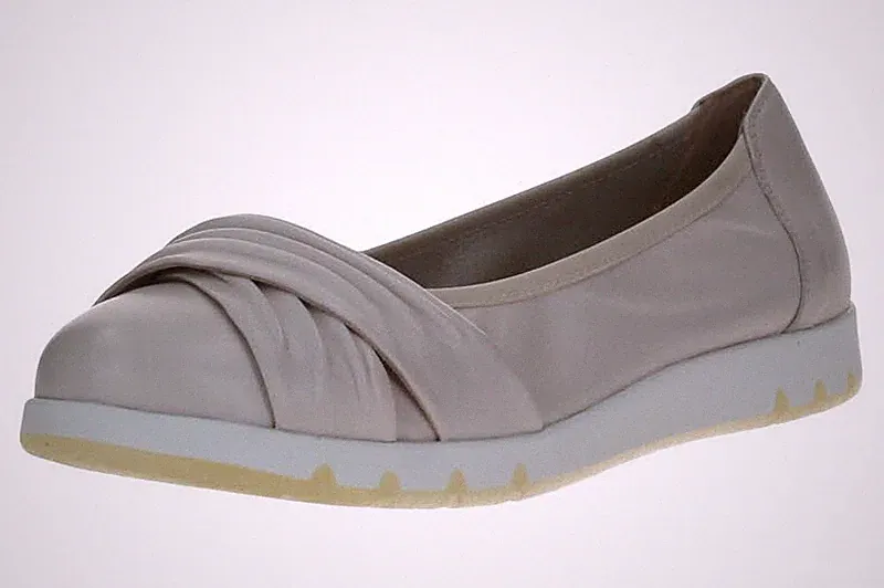 Caprice Damen Ballerinas 9-22118-44 170 Offwhite Nappa Elfenbein