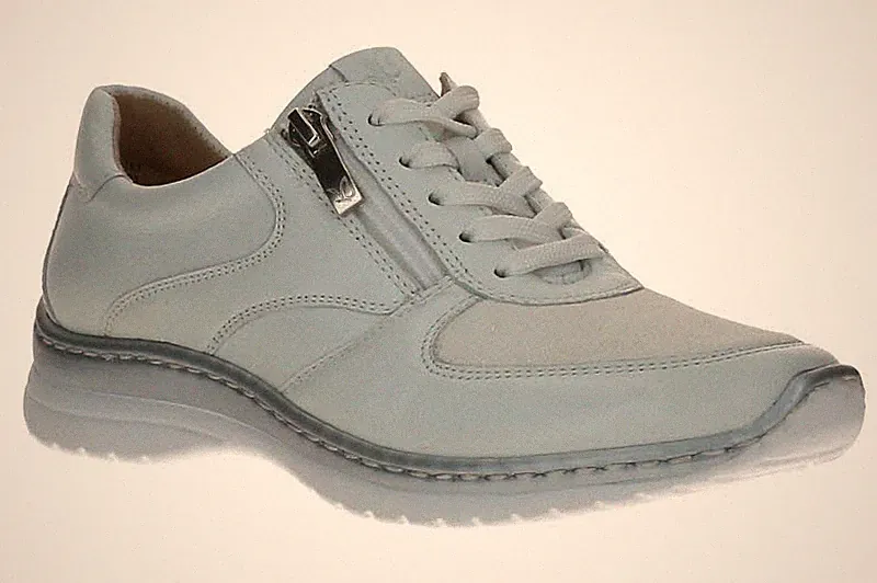 Caprice Damen Sneaker 9-23718-44 183 White Silver Weiß