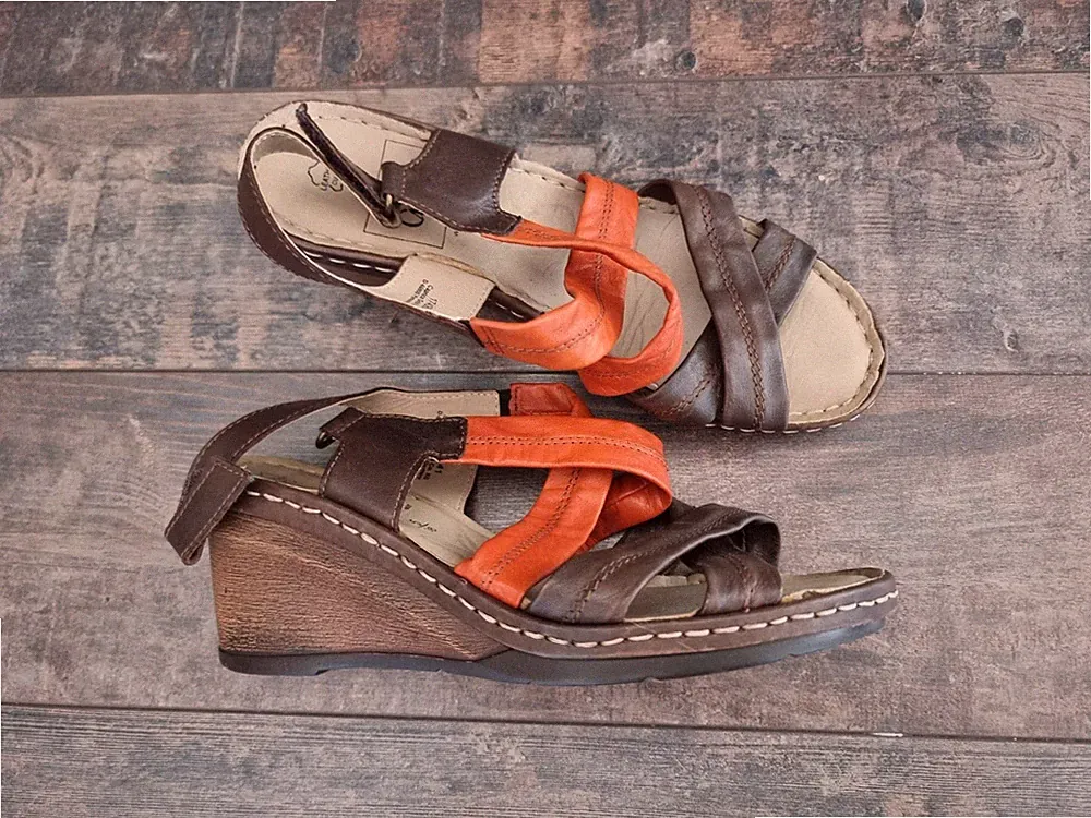 CAPRICE, Keilabsatz Riemchen-Sandalette Gr. 38