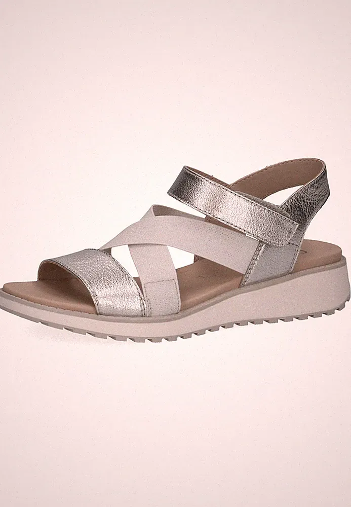 Caprice Sandalen Echtleder Klettverschluss NEU - A-Ware