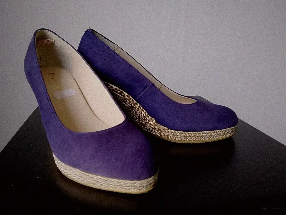 Carmen Saiz Blau Wildleder Espadrille Niedrig Plateau Hohe Sommer Wedges EU36/UK3 75£