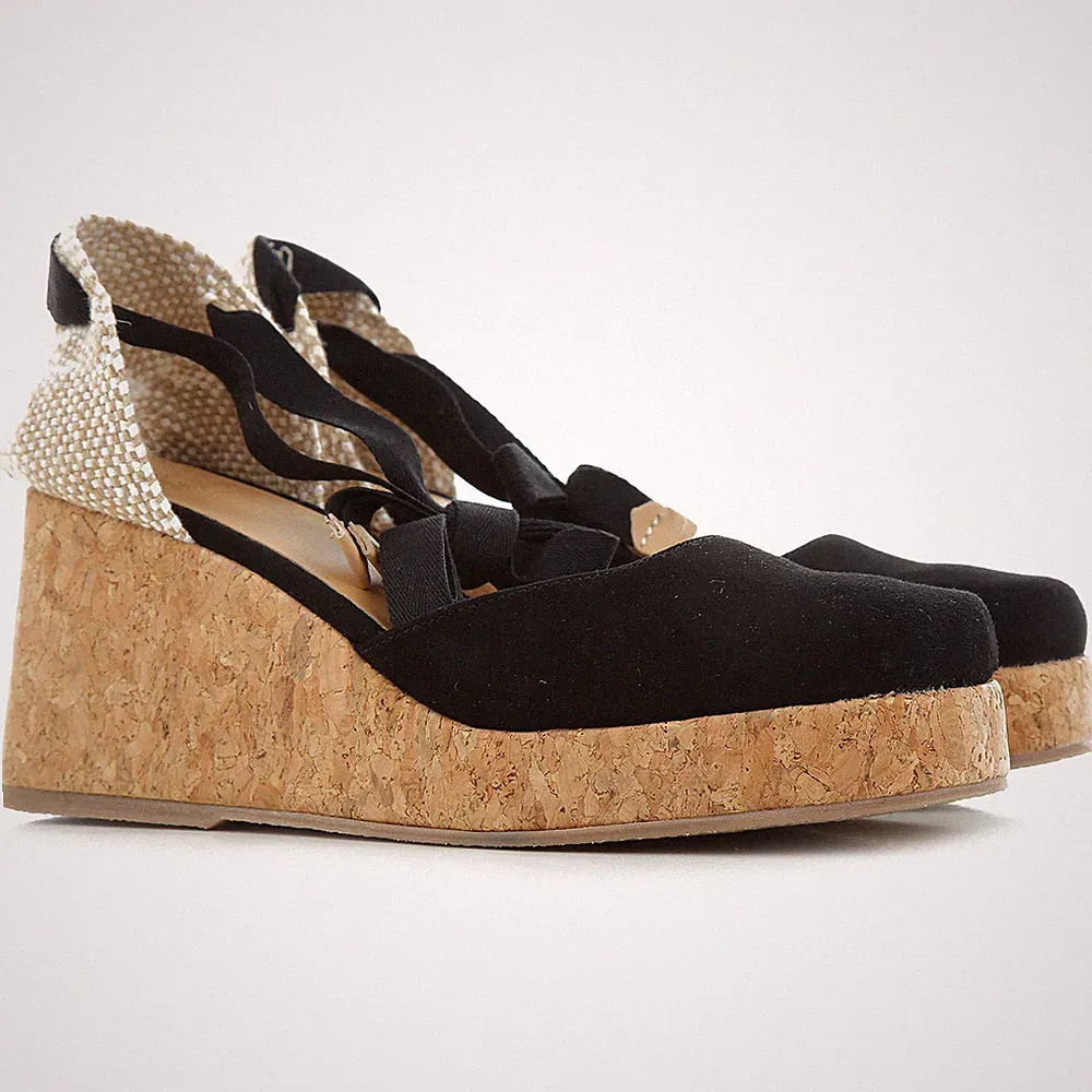 Castaner Espadrilles aus Wildleder Und Kork, Tina Cork
