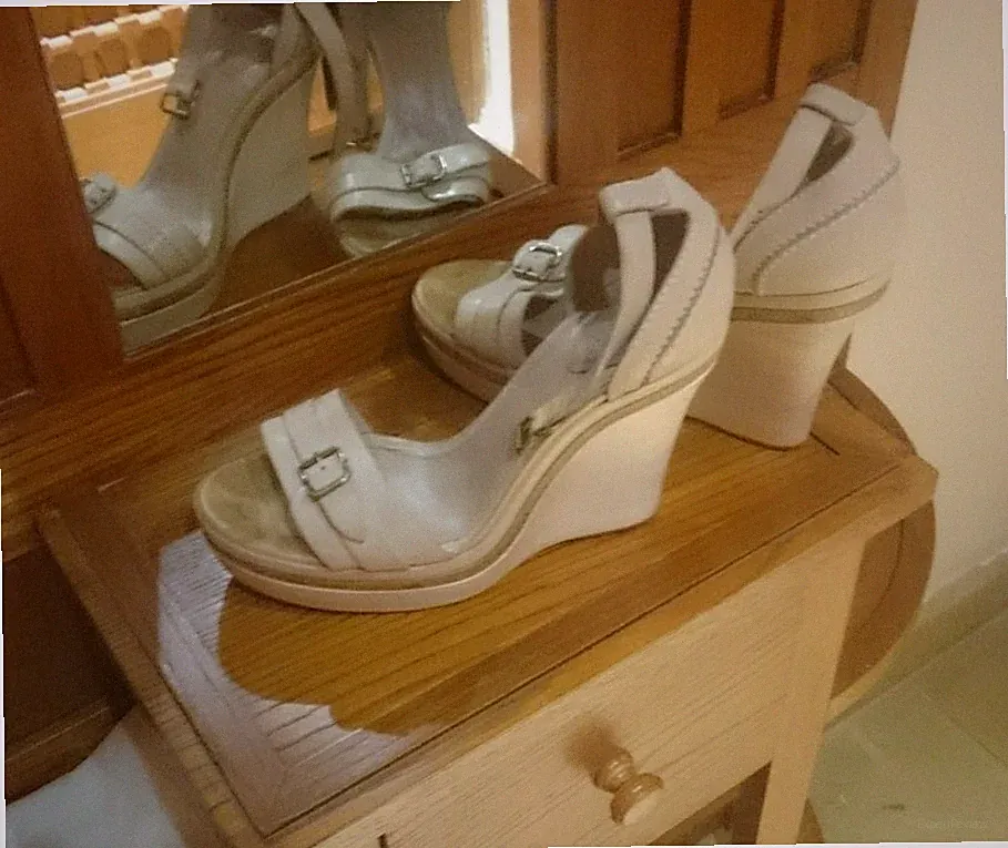 CHLOE PLATFORM WEDGES SANDALS SANDALEN MULES SCHUHE SHOES PUMPS HEELS 39 uvp 599
