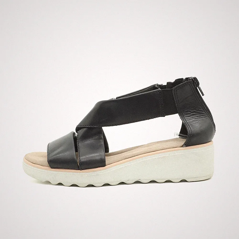 Clarks Damen Sandalen EU 38 Un Maui Strap Schwarz