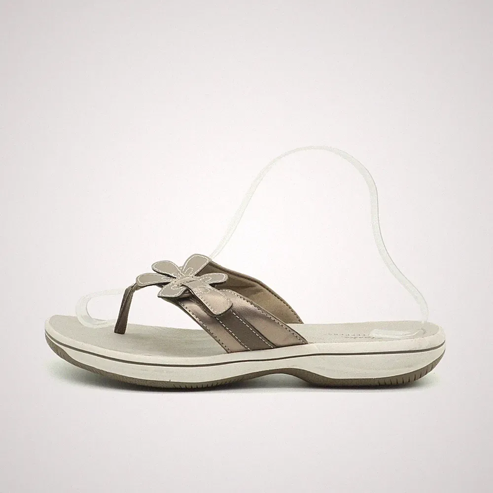 Clarks Damen Sandalen EU 39 Cloudsteppers Braun