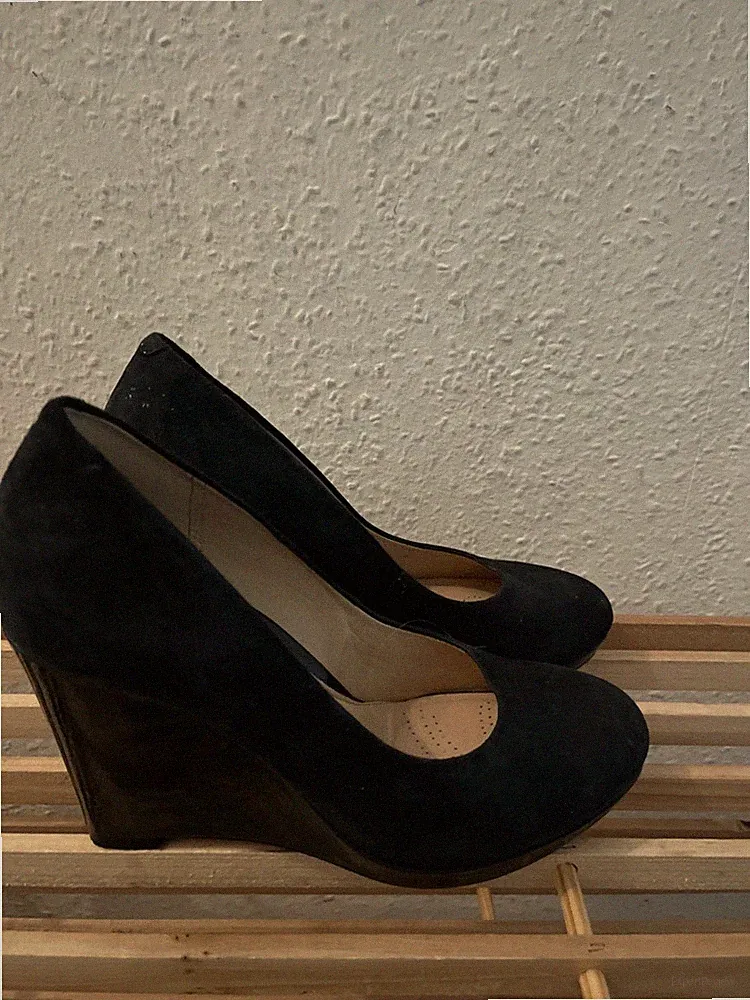 Clarks Keilabsatz Pumps Schuhe