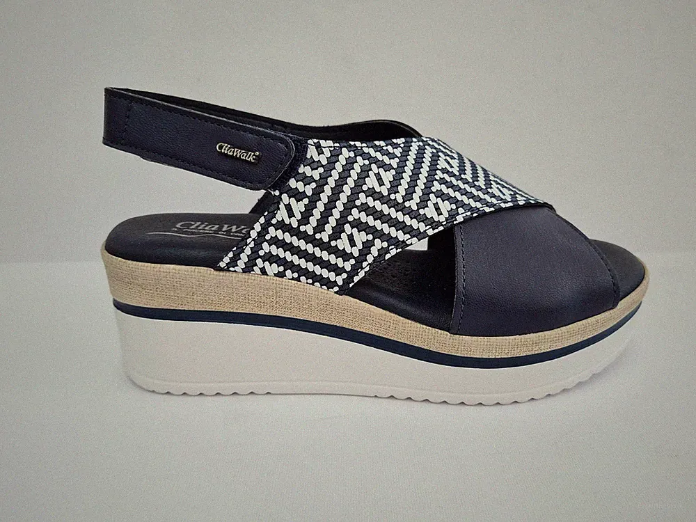 keilabsatz sandalen damen weiß