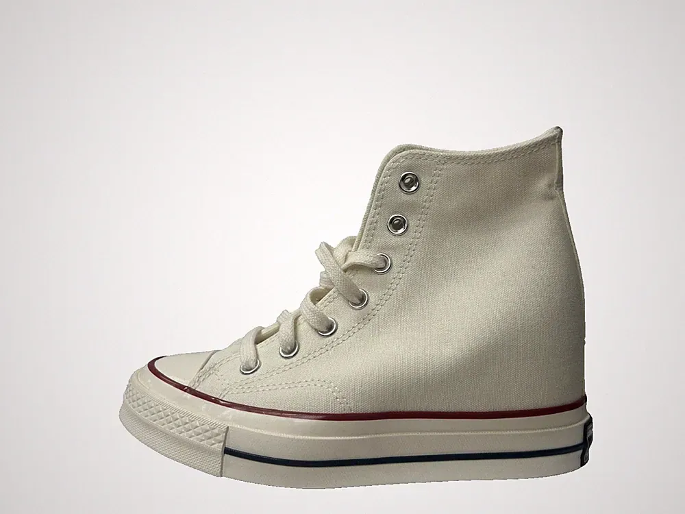 Converse Chuck 70 Keilabsatz Sneaker Sandalen Turnschuhe UK 4,5 US 6,5 EU 37