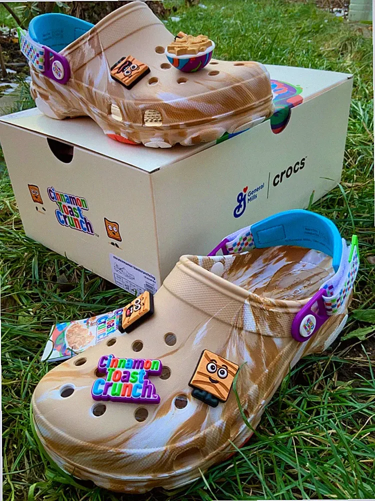 Crocs Cinnamon toast Crunch Limited Collaboration Clog 37-38 EUR/ Damen 7 US
