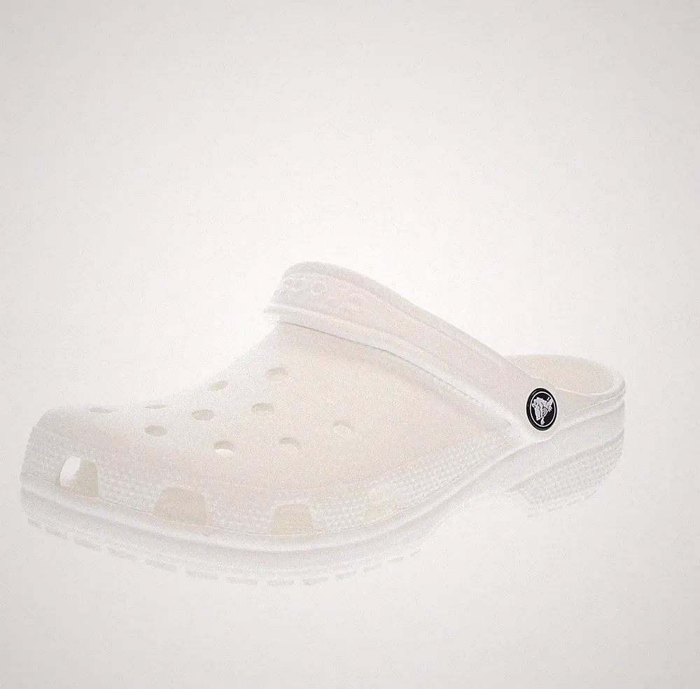 Crocs Classic Clog weiß - Größe 37-38 [5 US 23,3cm] Herrenschuhe Pantoffeln