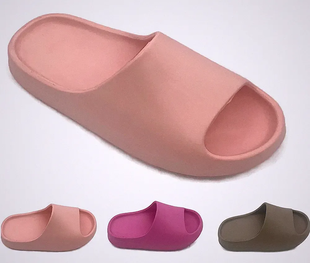 DAMEN FRAUEN ULTRAWEICHE SOMMER SLIPPER PANTOLETTE PANTOLETTEN SLIDER SANDALEN HAUSSCHUHE UK