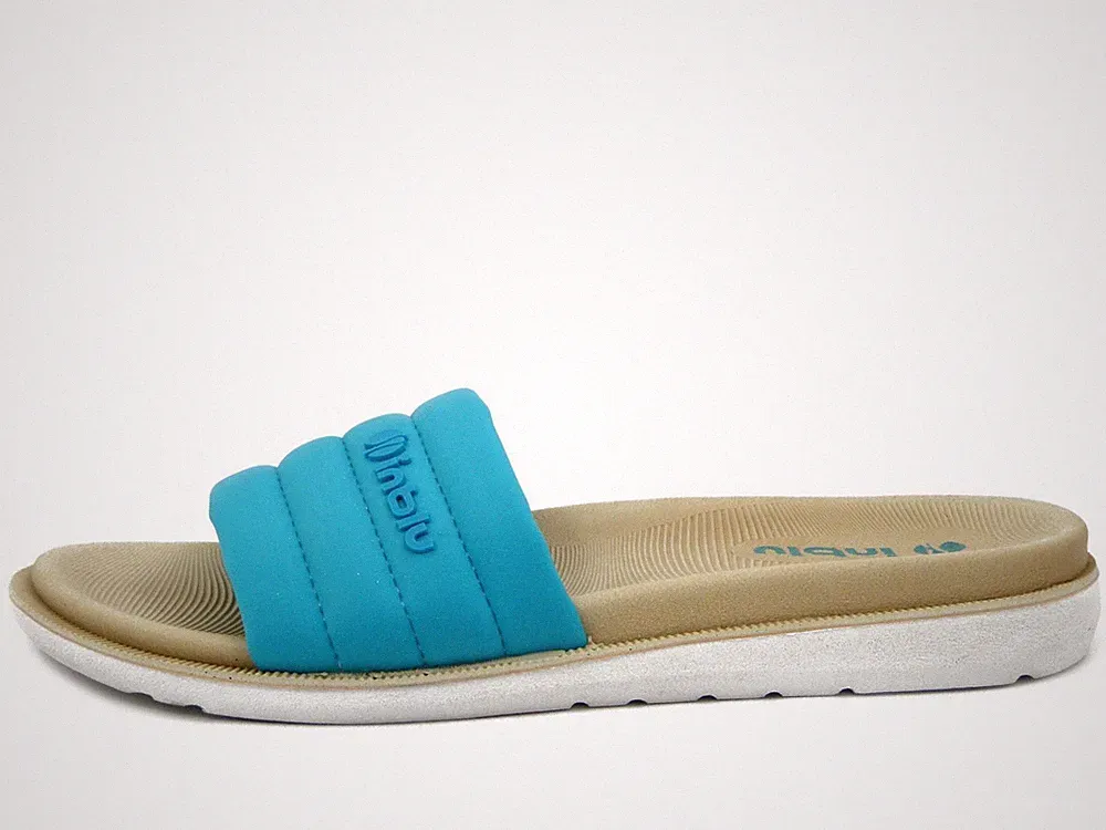 Damen Hausschuhe Dual Density Blau Meerwasser BLAU